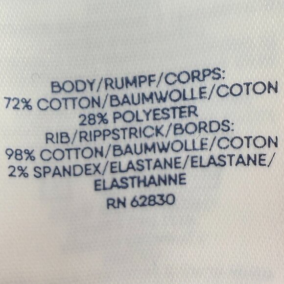 Women's‎ LANDS' END "Serious Sweats" Colorblock Pullover Sweatshirt- Size S - Picture 8 of 10